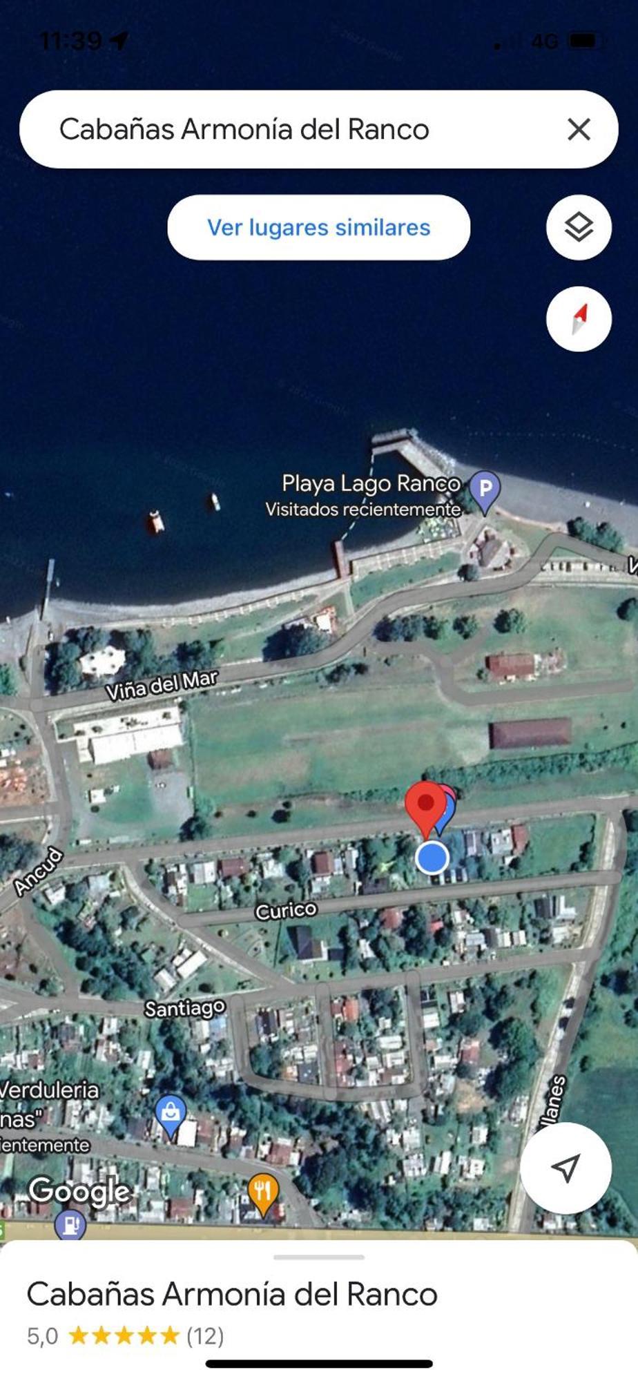 Cabanas Armonia Del Ranco Población Población Lago Ranco Exteriör bild